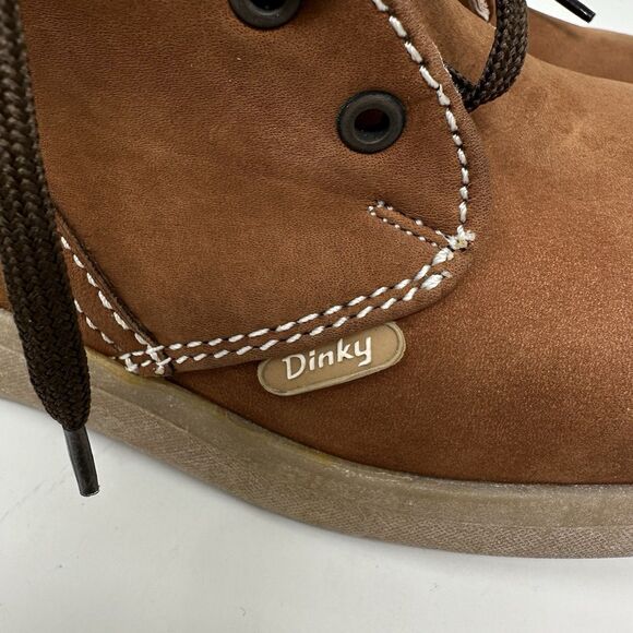 VTG ANKLE BOOTS YOUTH  Size 20/5 ORIGINAL DINKY LEATHER SHOES RARE! Excellent - Picture 7 of 14